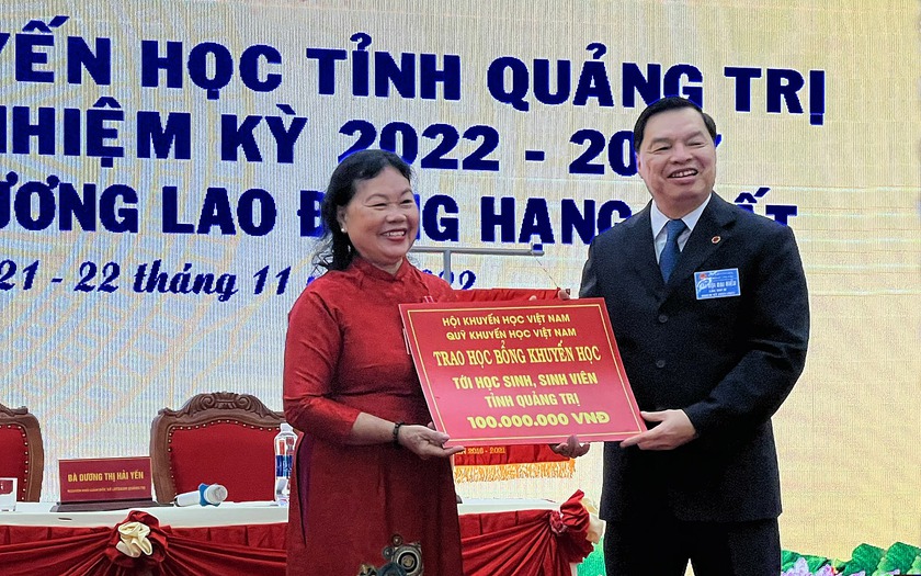 Hội Khuyến học tỉnh Quảng Trị tổ chức thành công Đại hội Đại biểu lần thứ IV - Ảnh 4.
