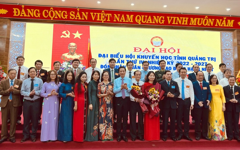 Hội Khuyến học tỉnh Quảng Trị tổ chức thành công Đại hội Đại biểu lần thứ IV - Ảnh 5.