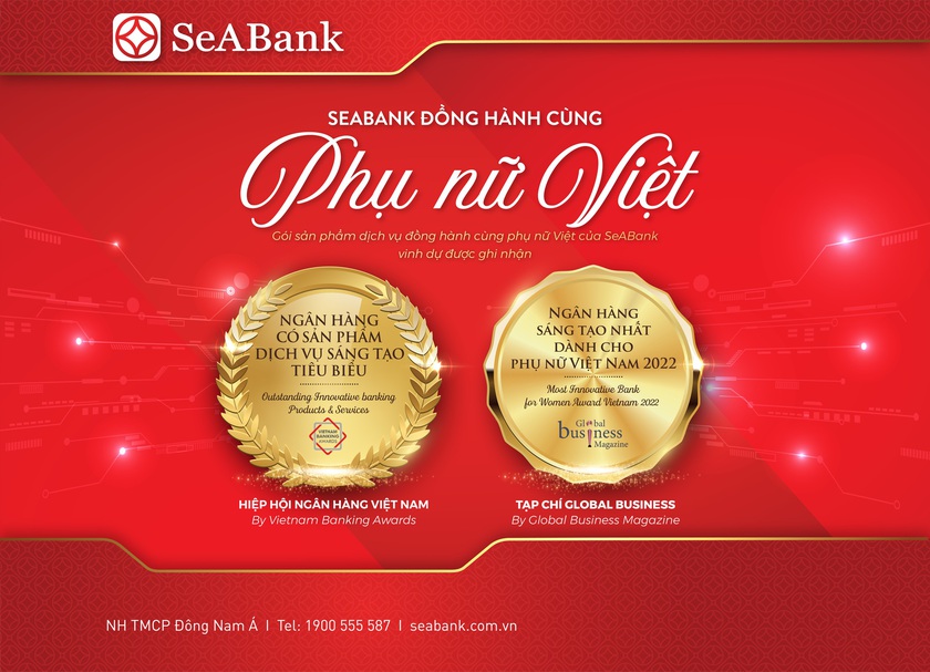 SeABank nhận giải thưởng Ngân hàng sáng tạo nhất dành cho phụ nữ Việt Nam 2022 - Ảnh 2.