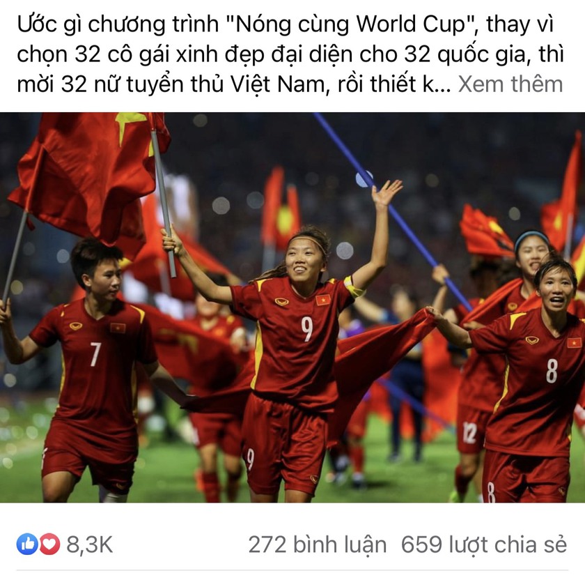 Tôn vinh hình ảnh bóng đá nữ Việt Nam dịp World Cup 2022, tại sao không? - Ảnh 2.