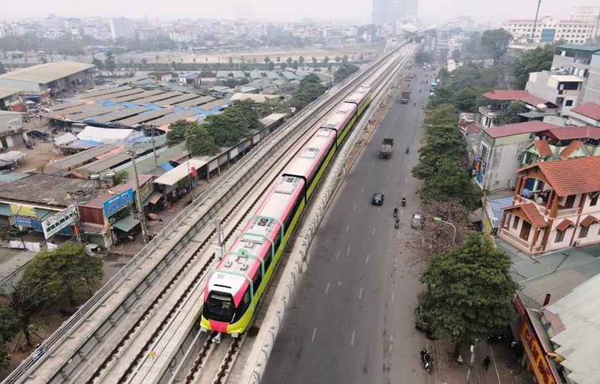 Từ 5/12 sẽ chạy thử tuyến metro Nhổn – ga Hà Nội - Ảnh 1.