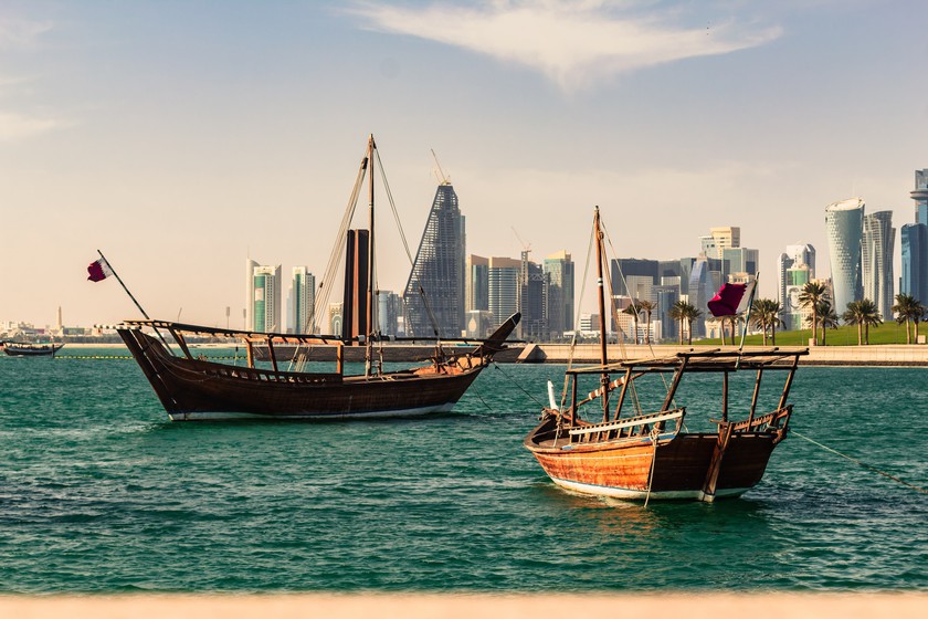 World Cup 2022: Du lịch bằng Dhow trên vịnh Doha - Ảnh 1.