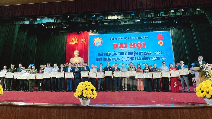 Hưng Yên tổ chức thành công Đại hội Đại biểu Hội Khuyến học lần thứ V - Ảnh 4.