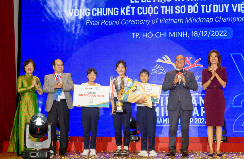 12 cá nhân đoạt giải Quán quân cuộc thi Sơ đồ Tư duy Việt Nam năm 2022 - Ảnh 1.