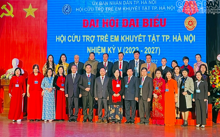 Hội Cứu trợ trẻ em khuyết tật thành phố Hà Nội tổ chức đại hội nhiệm kỳ V - Ảnh 4.