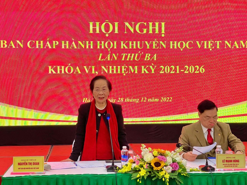 Hội Khuyến học Việt Nam tổ chức Hội nghị Ban Chấp hành lần thứ ba, khóa VI - Ảnh 3.