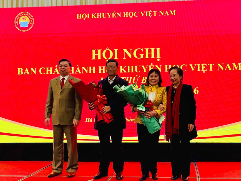 Hội Khuyến học Việt Nam tổ chức Hội nghị Ban Chấp hành lần thứ ba, khóa VI - Ảnh 7.