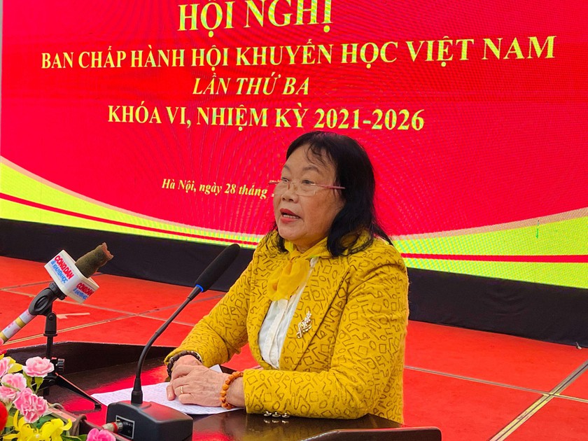 Hội Khuyến học Việt Nam tổ chức Hội nghị Ban Chấp hành lần thứ ba, khóa VI - Ảnh 8.