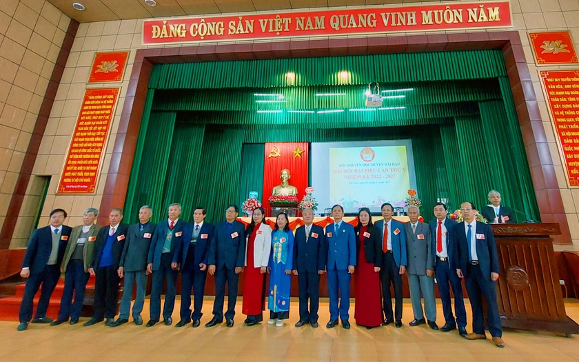Hội Khuyến học huyện Hải Hậu, tỉnh Nam Định tổ chức thành công Đại hội Đại biểu lần thứ V - Ảnh 1.