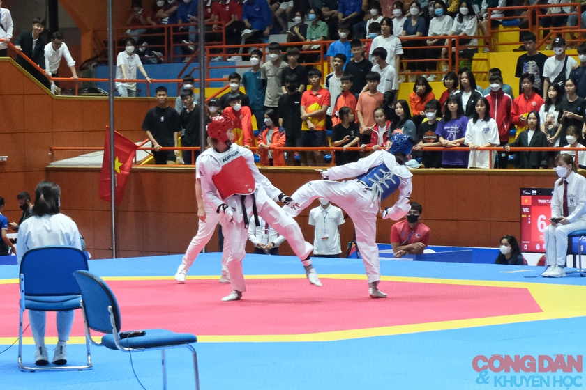 Tuyển thủ Taekwondo nữ Việt Nam Liên tiếp giành 2 Huy chương Vàng - Ảnh 1.