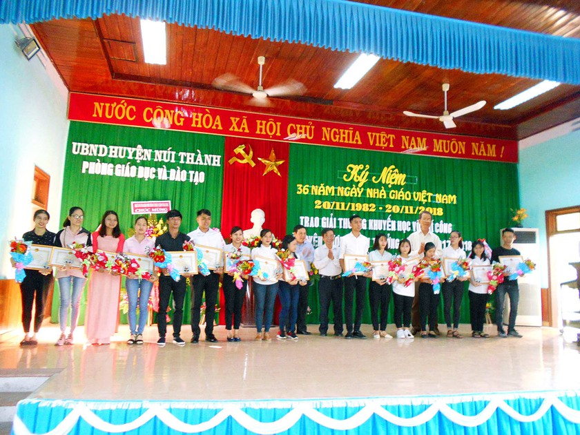 Huyện Núi Thành (tỉnh Quảng Nam):  Huy động 57 tỷ 115 triệu đồng khuyến học  - Ảnh 1.