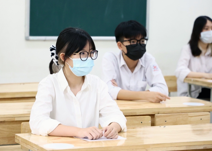 Tuyển sinh lớp 10 tại Hà Nội: Cạnh tranh cao, đảm vào chất lượng đầu vào Trung học Phổ thông - Ảnh 1.