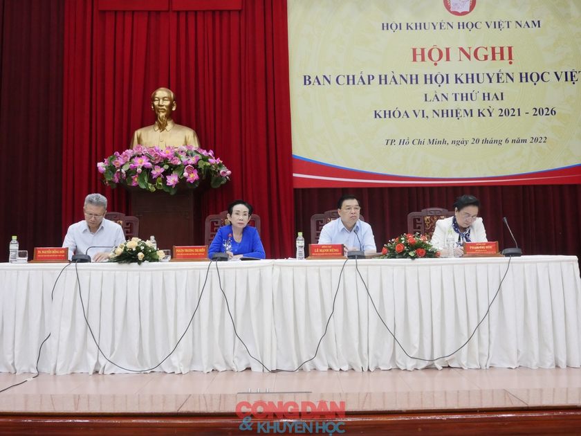 Hội nghị Ban Chấp hành Hội Khuyến học Việt Nam lần thứ 2, khóa VI - Ảnh 1.
