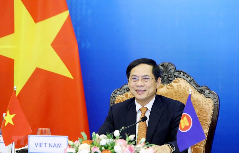 Bộ trưởng Bùi Thanh Sơn: &quot;Vun đắp mối quan hệ Việt Nam – Campuchia mãi mãi xanh tươi, đời đời bền vững&quot; - Ảnh 1.