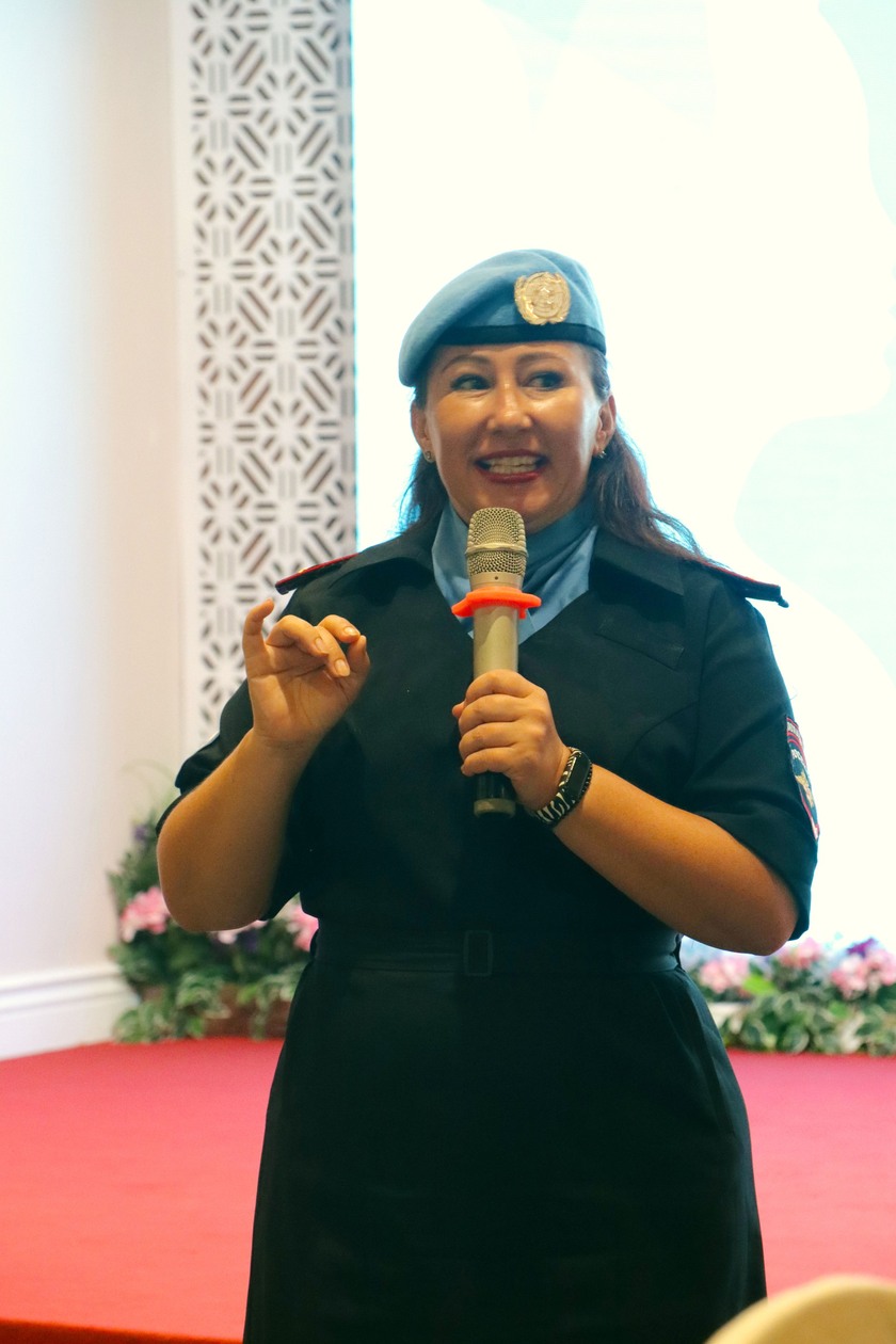Đào tạo, nâng cao năng lực của nữ sỹ quan cảnh sát và an ninh Việt Nam tham gia Phái bộ gìn giữ hòa bình - Ảnh 3.