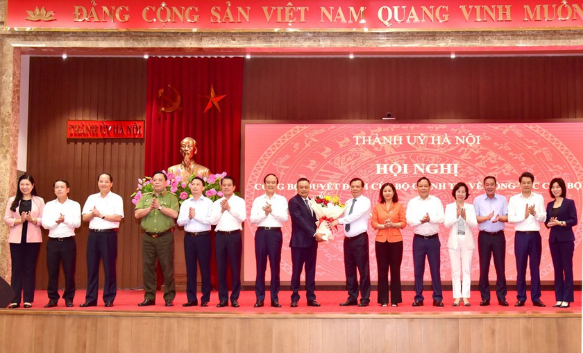 Đồng chí Trần Sỹ Thanh giữ chức Phó Bí thư Thành ủy Hà Nội - Ảnh 2.