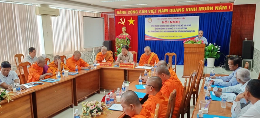 Bàn giải pháp lập chi, tổ khuyến học trong các chùa Khmer tại tỉnh Bạc Liêu - Ảnh 1.