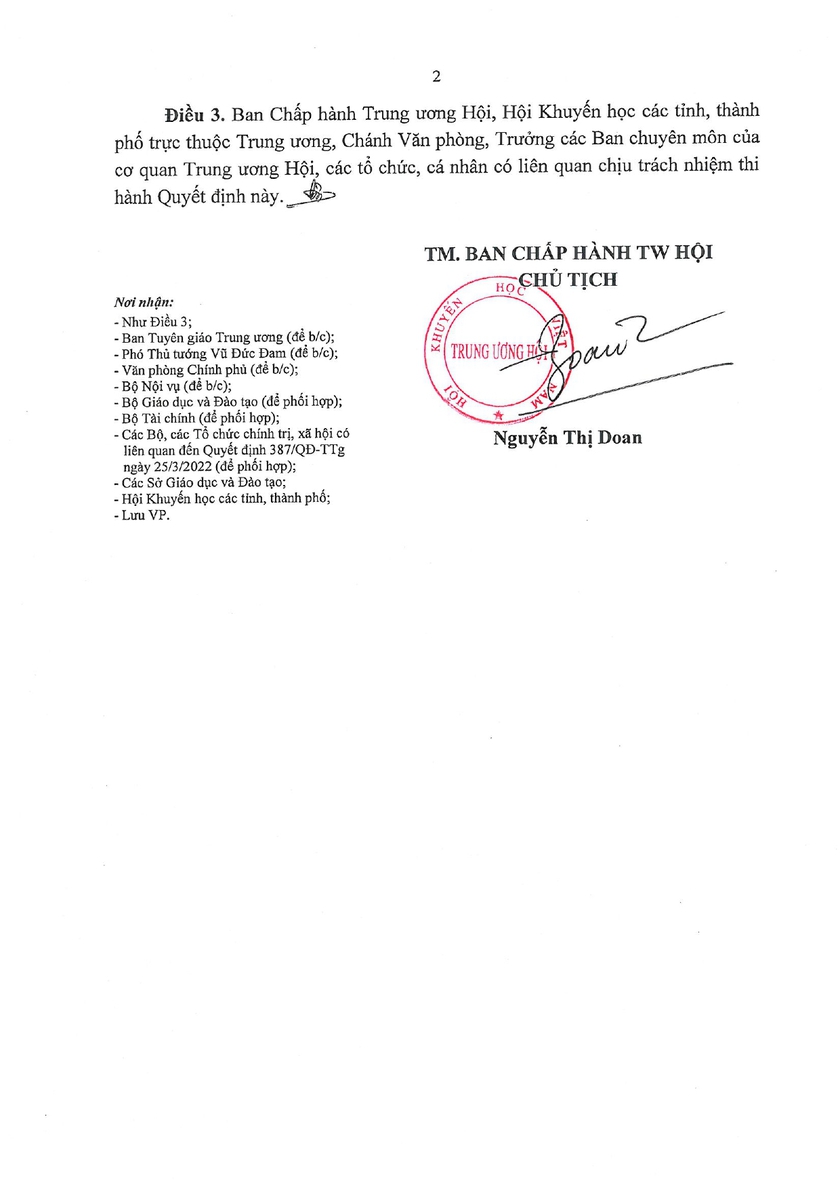 Hội Khuyến học ban hành Bộ tiêu chí và Hướng dẫn đánh giá "Gia đình học tập", "Dòng họ học tập", "Đơn vị học tập" - Ảnh 2. Hội Khuyến học ban hành Bộ tiêu chí và Hướng dẫn đánh giá "Gia đình học tập", "Dòng họ học tập", "Đơn vị học tập" - Ảnh 2.