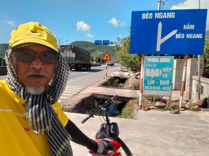 Vua du khảo Đào Kim Trang: đạp xe xuyên Việt vì một môi trường xanh - Ảnh 1.
