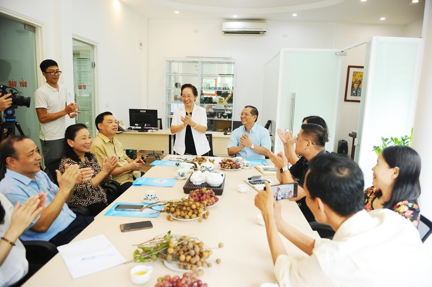 Chủ tịch Hội Khuyến học Việt Nam Nguyễn Thị Doan: Tạp chí Công dân và Khuyến học phải trở thành kênh truyền lửa khuyến học - Ảnh 9.