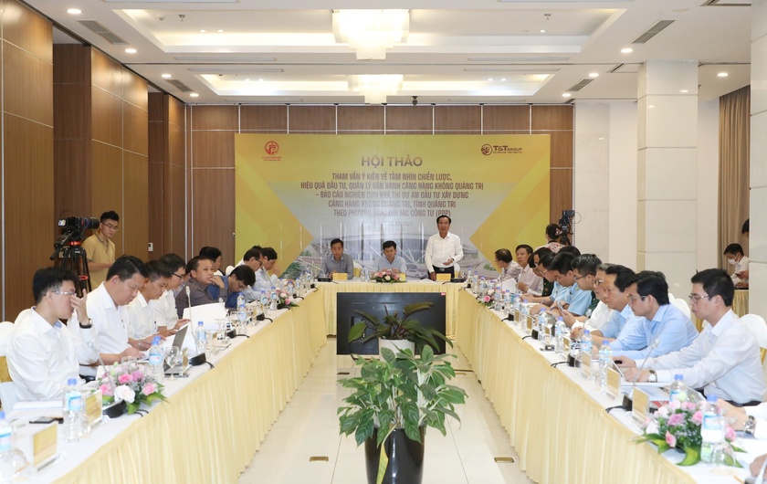 Kết nối với các trục phát triển kinh tế để tăng tính khả thi dự án sân bay Quảng Trị - Ảnh 1.