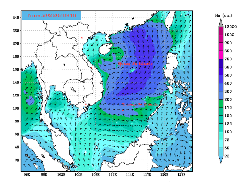 Đêm mai 10/8 và ngày 11/8, khu vực ven biển Quảng Ninh-Hải Phòng sẽ có gió mạnh cấp 6-7, giật cấp 9 - Ảnh 2.
