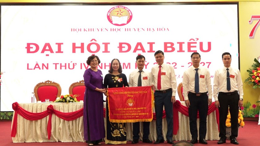 Hội Khuyến học huyện Hạ Hòa, tỉnh Phú Thọ tổ chức Đại hội đại biểu lần thứ IV, nhiệm kỳ 2022-2027 - Ảnh 1.