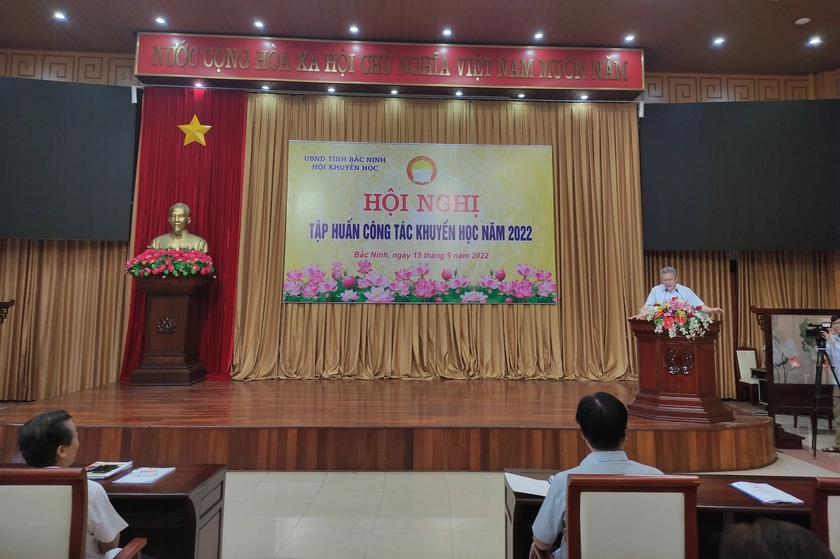 Bắc Ninh tập huấn công tác khuyến học năm 2022 - Ảnh 1.