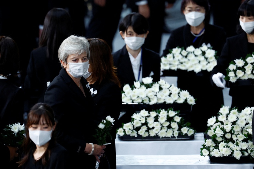 Nhật Bản long trọng tổ chức Quốc tang cố Thủ tướng Shinzo Abe - Ảnh 11.
