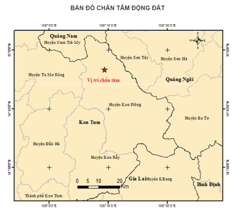 Động đất liên tiếp ở Kon Tum: Sáng 3/9 lại xảy ra động đất ở huyện Kon Plông - Ảnh 3.
