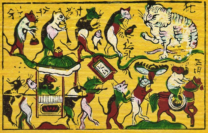 UNESCO ghi danh Nghề l&agrave;m tranh d&acirc;n gian Đ&ocirc;ng Hồ v&agrave;o Danh mục di sản cần bảo vệ khẩn cấp - Ảnh 3.