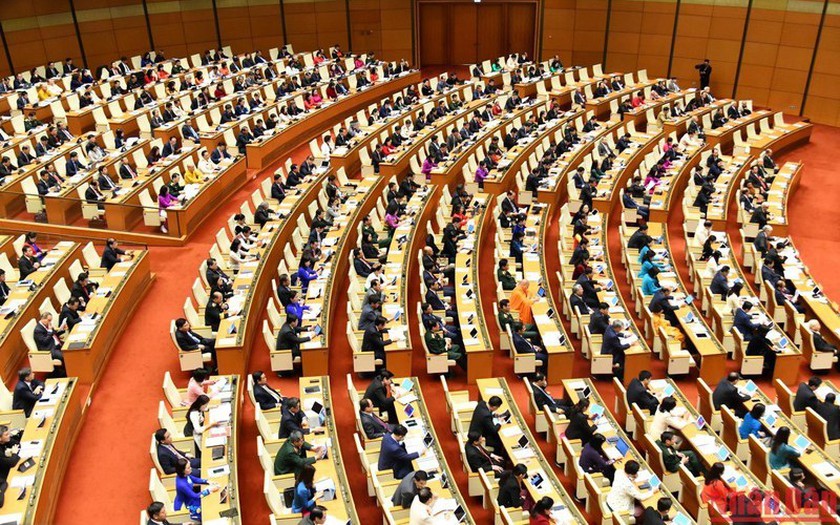 Quốc hội khóa XV tiếp tục họp bất thường lần 3