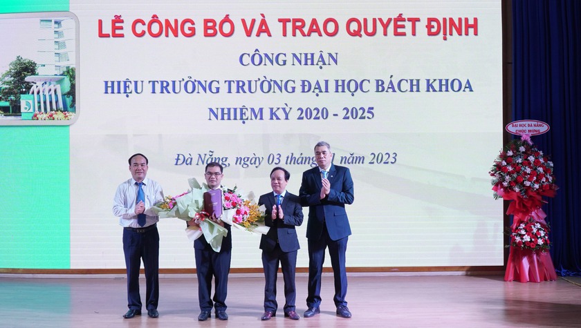 PGS.TS. Nguyễn Hữu Hiếu được bổ nhiệm làm Hiệu trưởng Trường Đại học Bách Khoa Đà Nẵng - Ảnh 1.