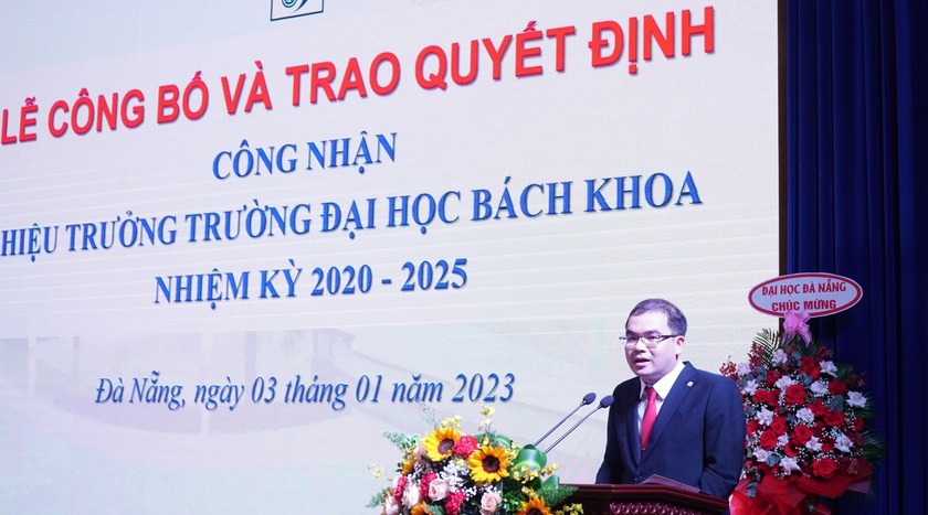 PGS.TS. Nguyễn Hữu Hiếu được bổ nhiệm làm Hiệu trưởng Trường Đại học Bách Khoa Đà Nẵng - Ảnh 2.