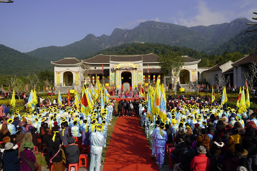 Quảng Ninh: Khai mạc Hội Xuân Yên Tử 2023 với nhiều nghi lễ đặc sắc - Ảnh 3.