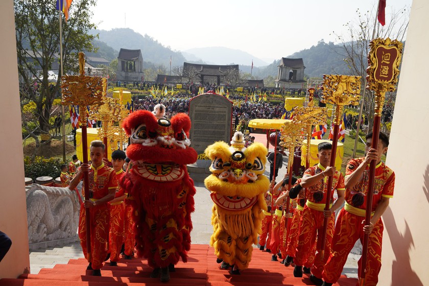 Quảng Ninh: Khai mạc Hội Xuân Yên Tử 2023 với nhiều nghi lễ đặc sắc - Ảnh 4.