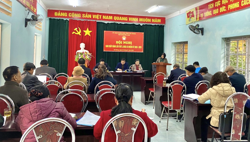 Hội Khuyến học tỉnh Hà Giang phấn đấu phát triển các mô hình học tập - Ảnh 1.