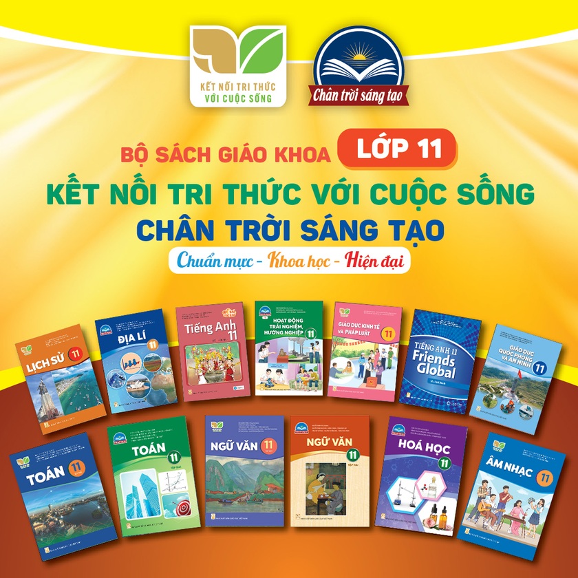 Bộ Giáo dục và Đào tạo phê duyệt 50 đầu sách giáo khoa lớp 11 theo chương trình mới - Ảnh 1.