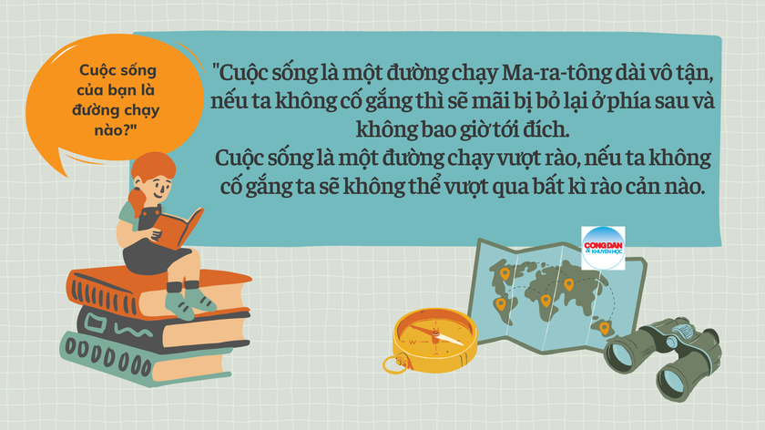 Đề thi học sinh giỏi Văn tỉnh Quảng Bình: Cuộc sống là đường chạy ma-ra-tông hay vượt rào? - Ảnh 1.