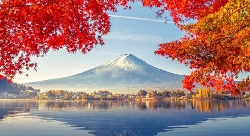 Vẻ đẹp núi Phú Sĩ mùa thu. Ảnh: leadtravel.vn