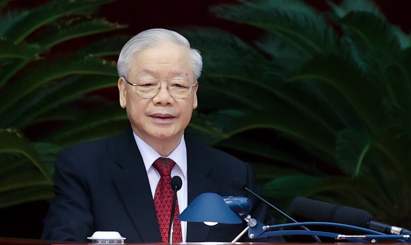 Toàn văn phát biểu của Tổng Bí thư Nguyễn Phú Trọng khai mạc Hội nghị Trung ương 8 khóa XIII - Ảnh 1.