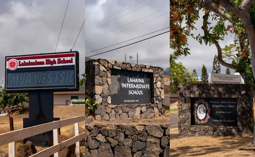 Sau thảm họa cháy rừng Hawaii, số lượng học sinh quay trở lại trường học giảm mạnh - Ảnh 1.
