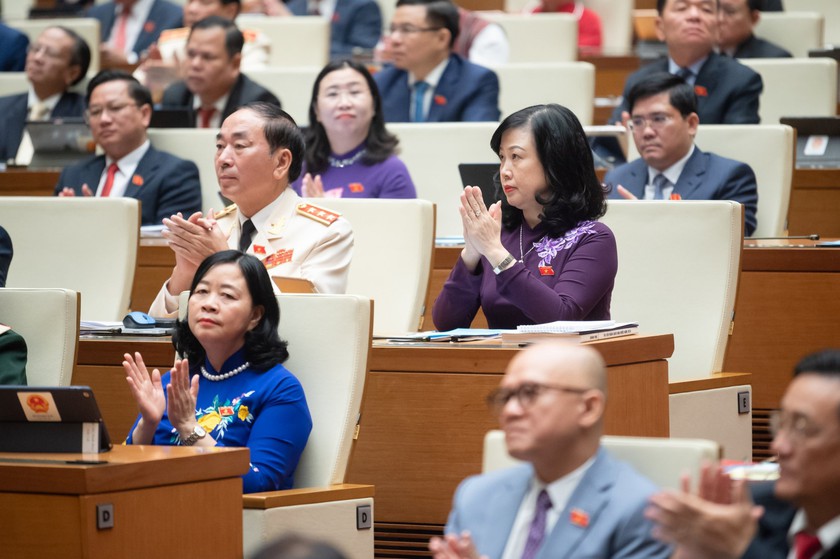 Phát biểu khai mạc Kỳ họp thứ 6 Quốc hội khoá XV của Chủ tịch Quốc hội Vương Đình Huệ - Ảnh 9.
