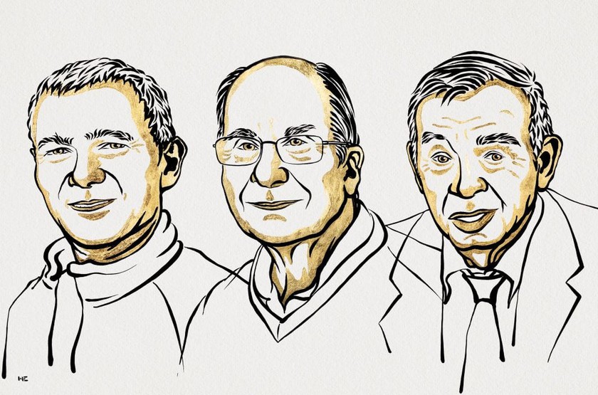 Giải Nobel Hóa học 2023 vinh danh 3 nhà khoa học khám phá, phát triển chấm lượng tử - Ảnh 1.