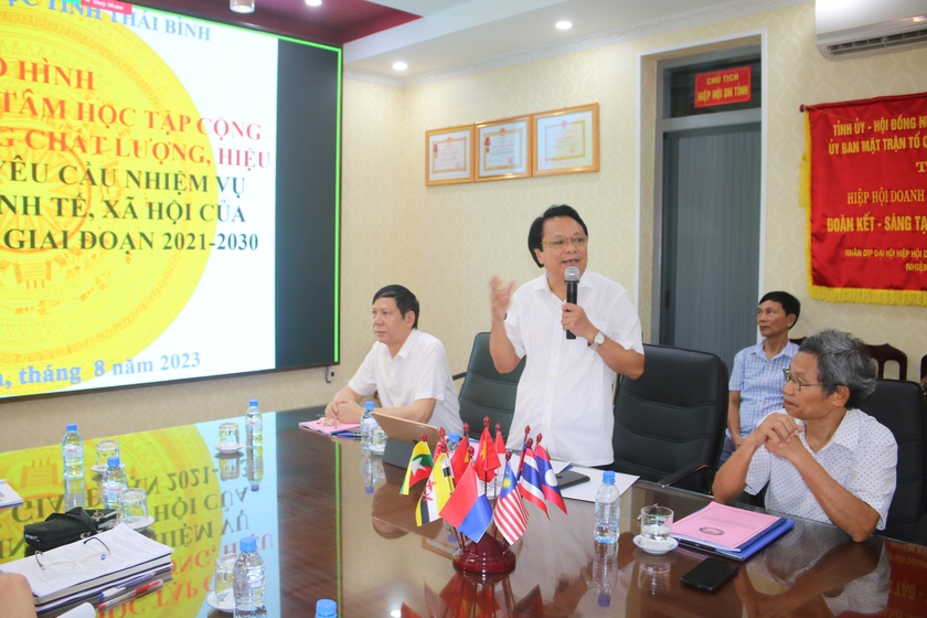 Thái Bình tìm cách nâng cao hiệu quả của trung tâm học tập cộng đồng - Ảnh 2.