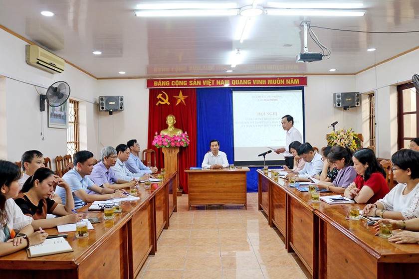 Hải Phòng: Công bố Kế hoạch giám sát người đứng đầu tại Sở Giáo dục và Đào tạo, Báo Hải Phòng… - Ảnh 1.