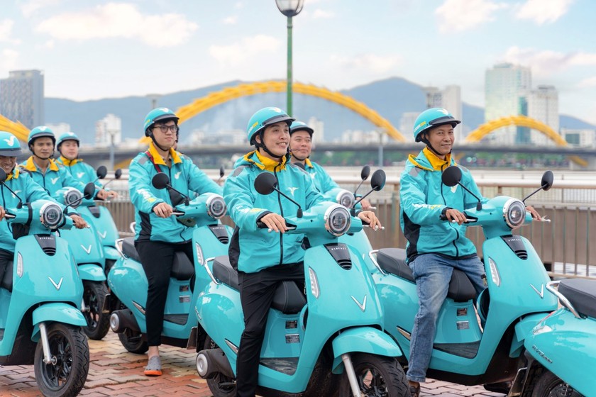 Dàn xe Xanh SM Bike phủ xanh 3 miền Bắc - Trung - Nam, tiết lộ kế hoạch “lấn sân” sang dịch vụ giao vận- Ảnh 1.