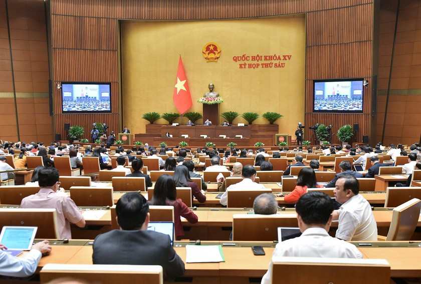 Quốc hội thảo luận về Dự án Luật Thủ đô (sửa đổi): Tạo cơ chế đặc thù cho Hà Nội phát triển- Ảnh 1.