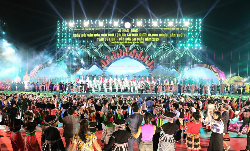 Ngày hội văn hóa các dân tộc có số dân dưới 10.000 người toàn quốc tại Lai Châu - Ảnh 1.