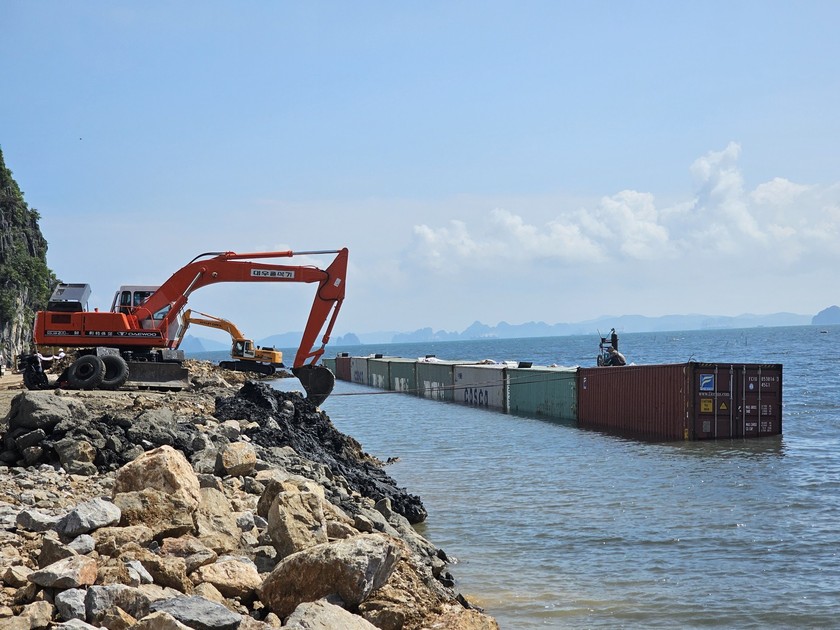 Quảng Ninh: Tạm dừng thi công dự án có nguy cơ gây ảnh hưởng môi trường vịnh Hạ Long - Ảnh 3.